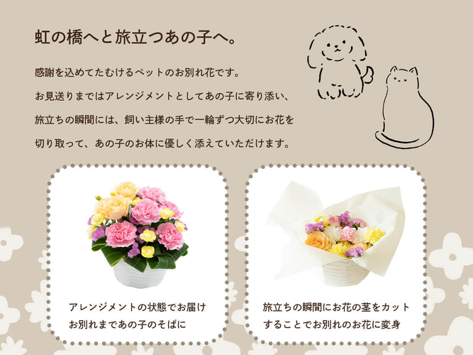 メモリアルカットフラワー(生花)