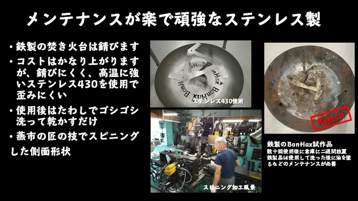 メンテナンスが楽