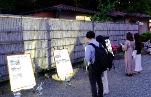 パネル展示（昨年の様子）
