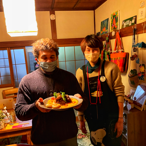 Ajicoさんと原さん　