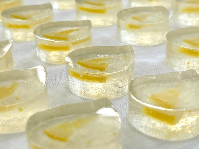 レモンの雫　乾燥前