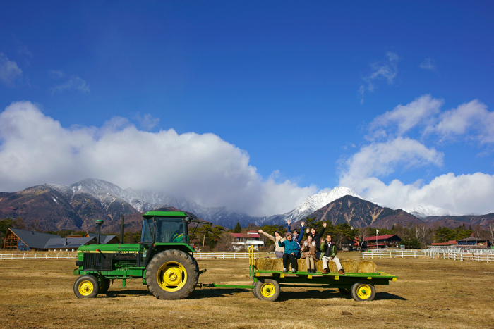 冬のヘイライドと八ヶ岳
