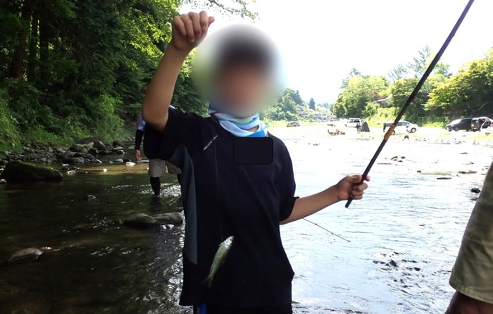 やったぁ！釣れたよ