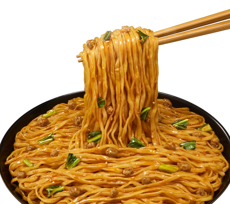 【調理例】マルちゃん正麺　カップ　汁なし担々麺
