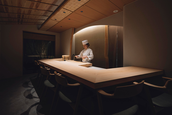 鮨 とよたか　店内