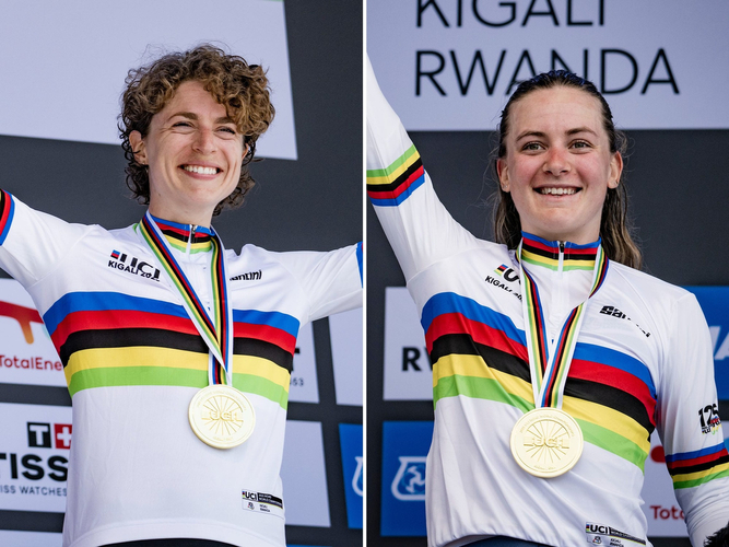 左：マルレン・ロイッサー、右：ゾーイ・バクステッド