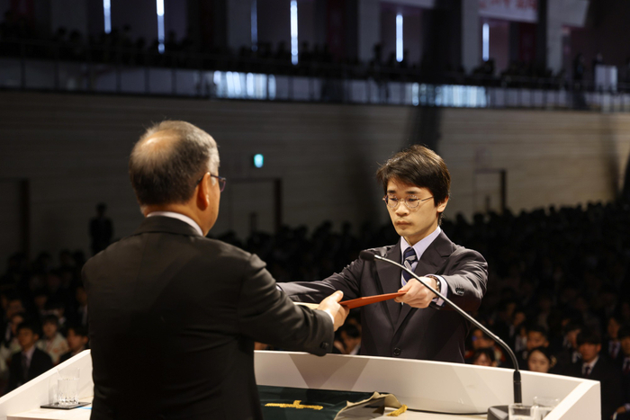 薬学部代表の服部洋志さん