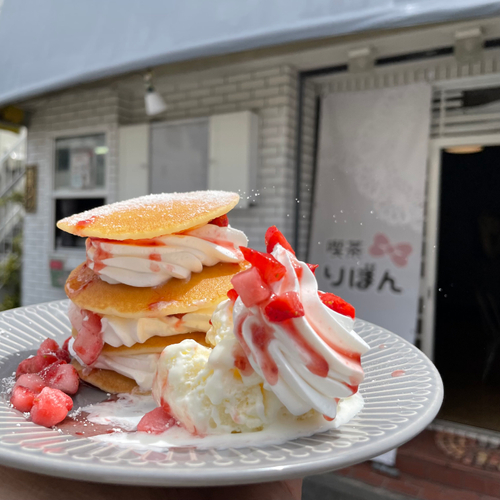 ベリーベリータワーパンケーキ