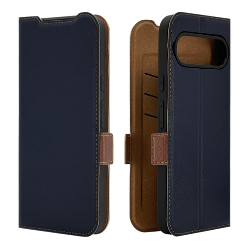 ネイビー&times;ブラウン