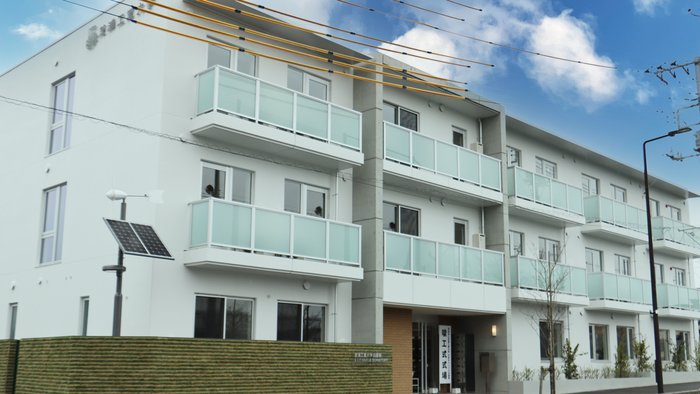 竣工した白亜寮