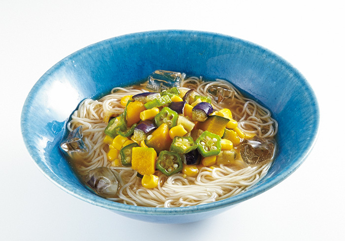 <池利>具だくさん夏野菜素麺セット