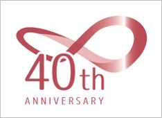 ハーバー研究所 創業40周年記念ロゴ