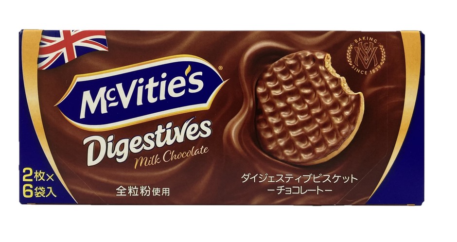 マクビティ　ダイジェスティブビスケットチョコレート