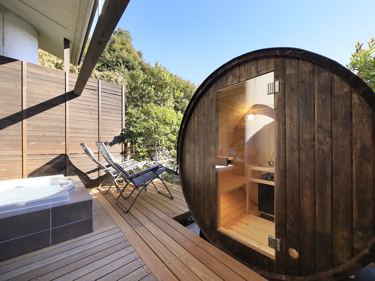 サウナ付き客室