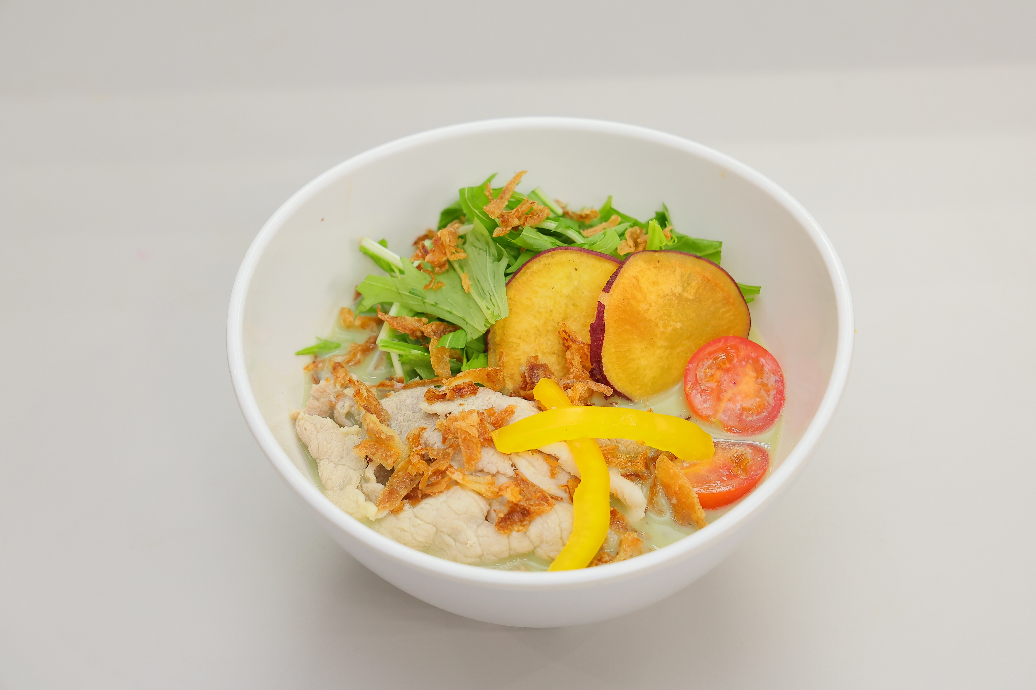 「抹茶と柚子胡椒の九州野菜ちゃんぽん」