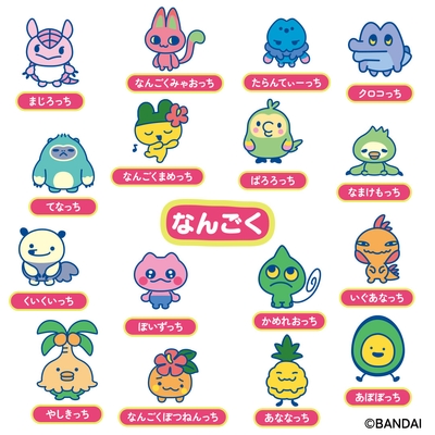 なんごくフィールドたまごっち