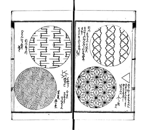 『北斎模様画譜』(国立国会図書館デジタルコレクション)