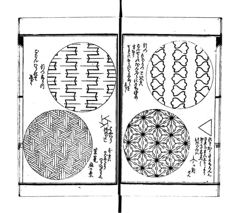 『北斎模様画譜』(国立国会図書館デジタルコレクション)