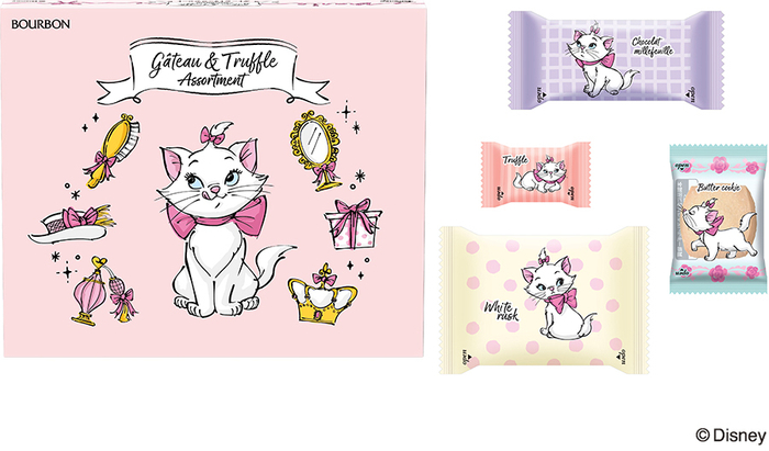 4種の洋菓子が入った「ディズニー／ガトー＆トリュフアソート」