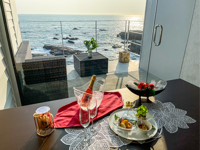 XYZスペチアーレ 絶景を望みながら食すディナーコース