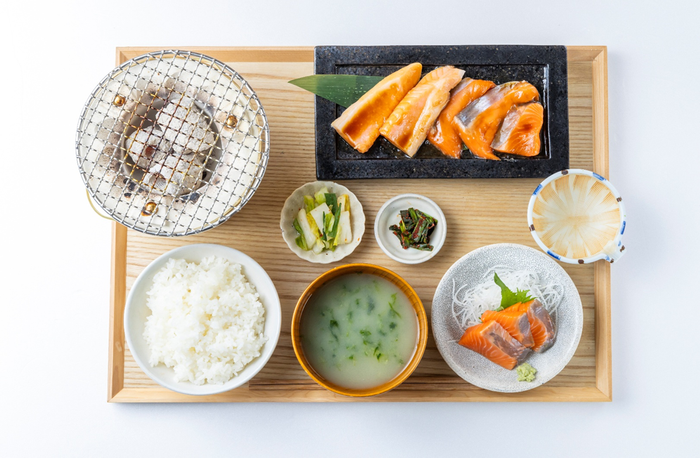 熱海だいだいサクラマス炙り定食