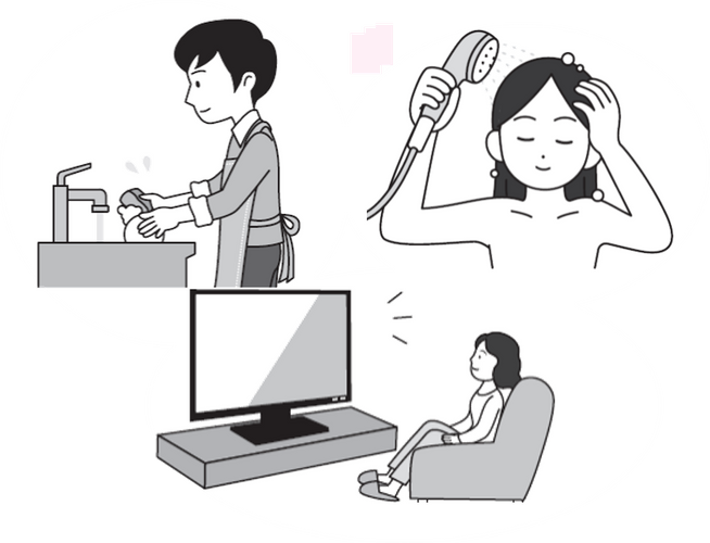 夕食後にちょっと体を動かしてみる