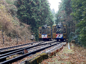 ▲比叡山鉄道