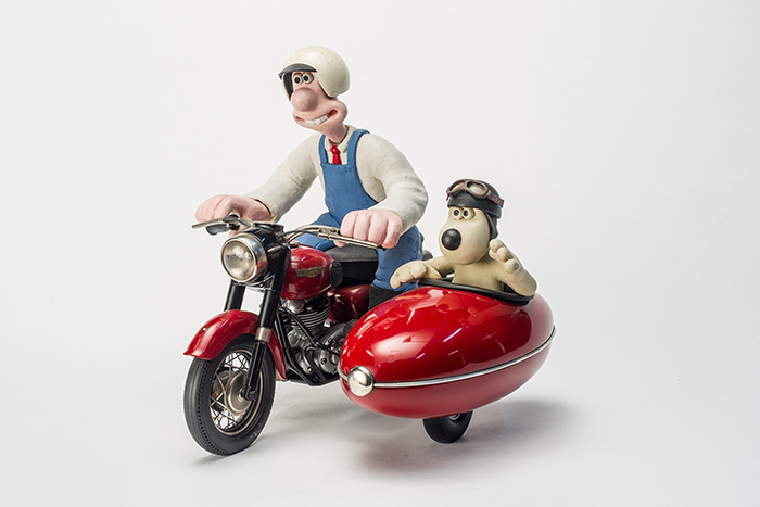 「モーターバイクとサイドカー」 （『ウォレスとグルミット 危機一髪！』）&copy; Aardman / Wallace & Gromit Ltd 1995