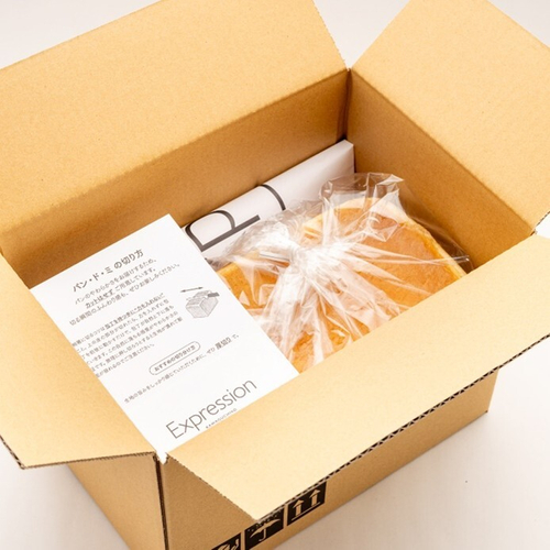 通信販売用パン梱包イメージ