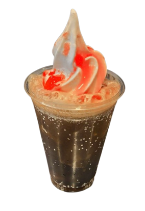 らんでんや  血桜コーラフロート　 ５５０円