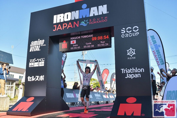 菊池朋明選手　総合3位、年代別2位でフィニッシュ