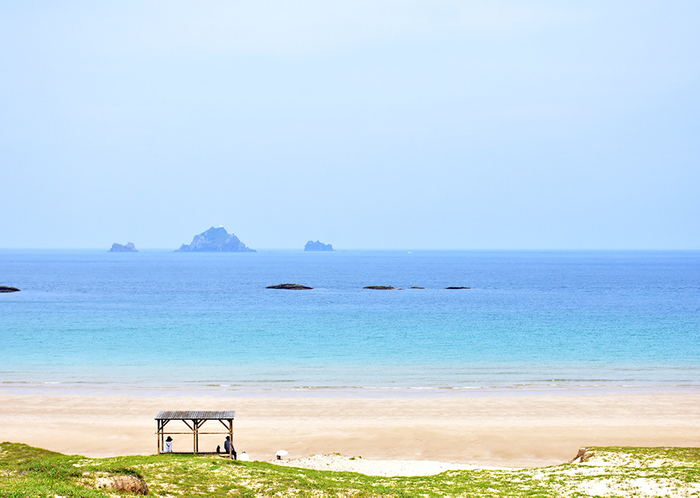 五島列島最北端「宇久島」(大浜海水浴場)