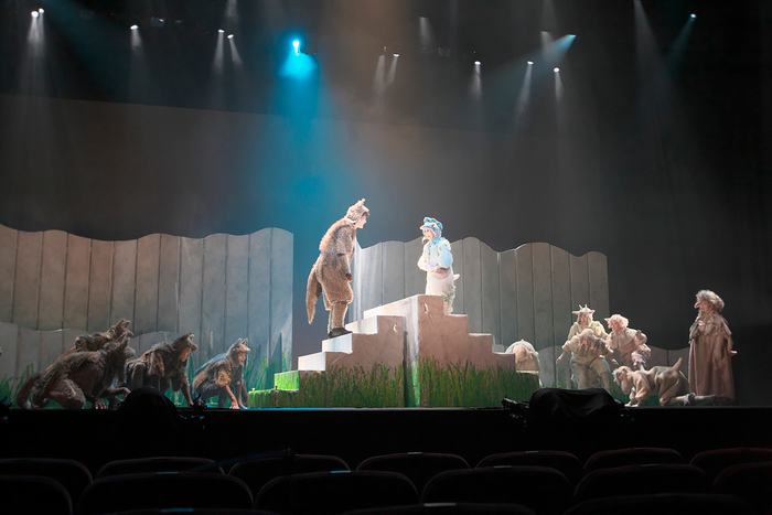 音楽劇「あらしのよるに」2019年公演より（撮影：青木 司）