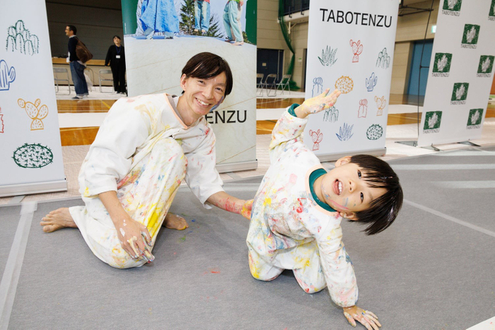 りおくん（3才）とパパ