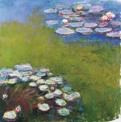 クロード・モネ《睡蓮》1914-1917年頃 油彩/カンヴァス マルモッタン・モネ美術館、パリ (C) musee Marmottan Monet