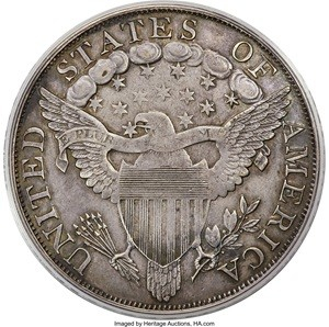 1804 Class III Draped Bust Dollar The Fabled Adams-Carter Specimen PR58 PCGS The Greatest Trophy in U.S. Numismatics