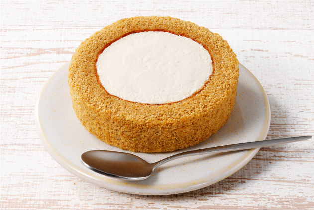 プレミアムロールケーキ　白バラコーヒー