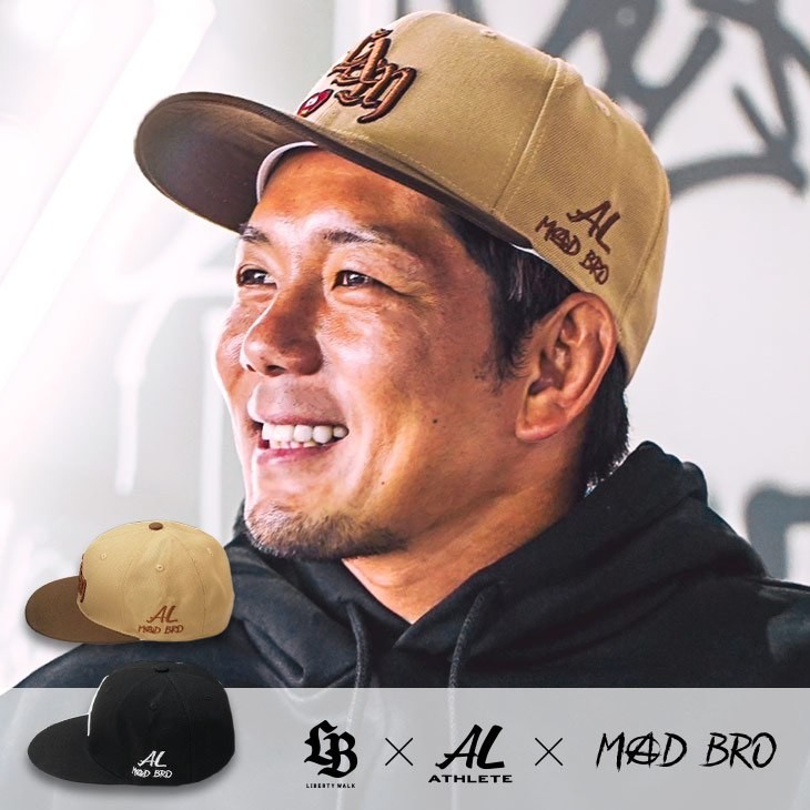 LIBERTY WALK × ATHLETE × MADBROコラキャップ