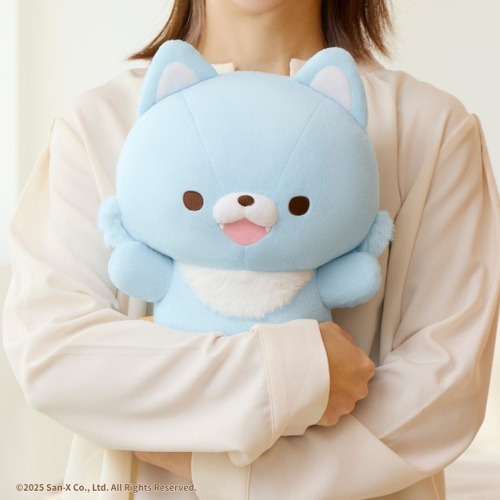 あったかぬいぐるみ アオイコオオカミ　イメージ3