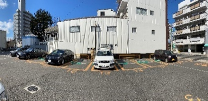 3D-LiDAR車両検知　駐車場画像