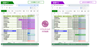 新機能「共同編集機能」を搭載したSpreadJS V19.1Jをリリース