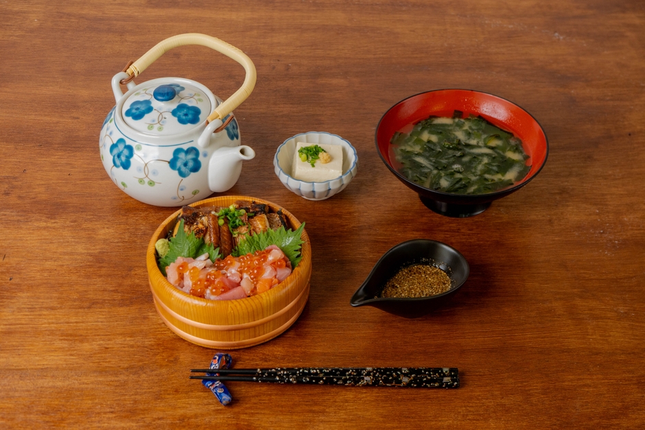 穴子濱丼　セット内容