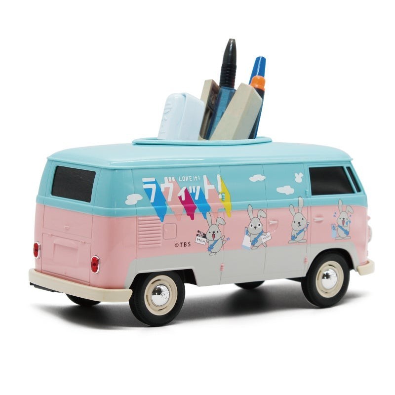 VWT1バス ティッシュケース+(プラス) 「ラッピー」