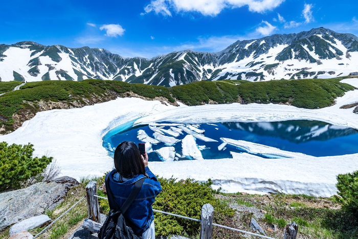 初夏のみくりが池(6月下旬)