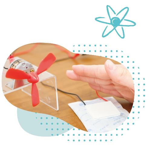 (4)「温度差」を利用して発電してみよう