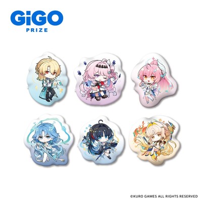▲鳴潮×GiGO SDダイカットクッション(全6種)