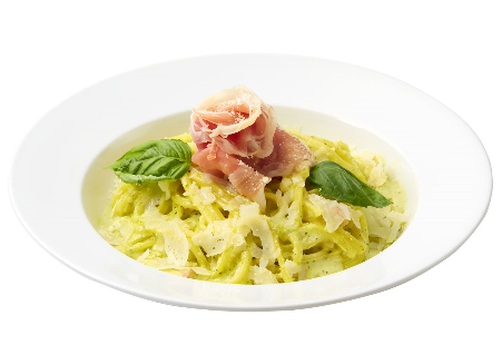 【AAA&times;PRONTO】「バジルカルボナーラ」 1,000円（税込1,100円）