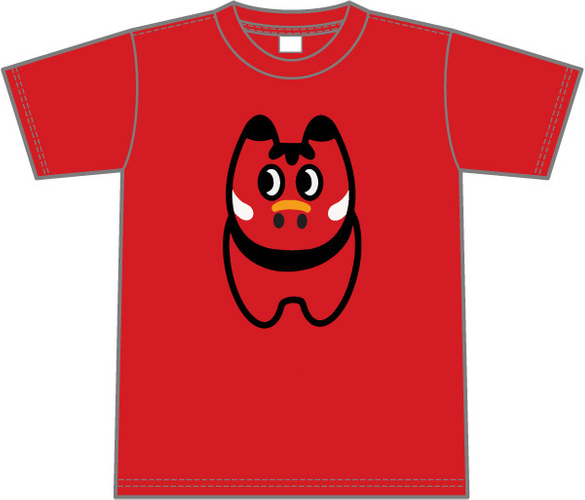 AKABEKOレッドTシャツ