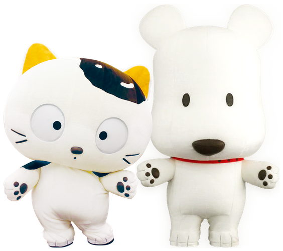 タマとポチ(イメージ)
