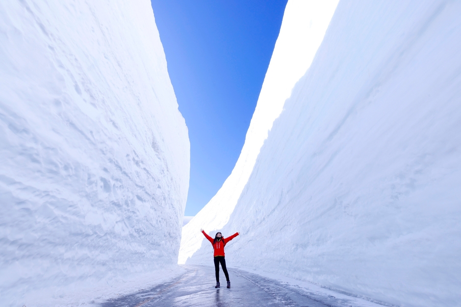 雪の大谷ウォーク
